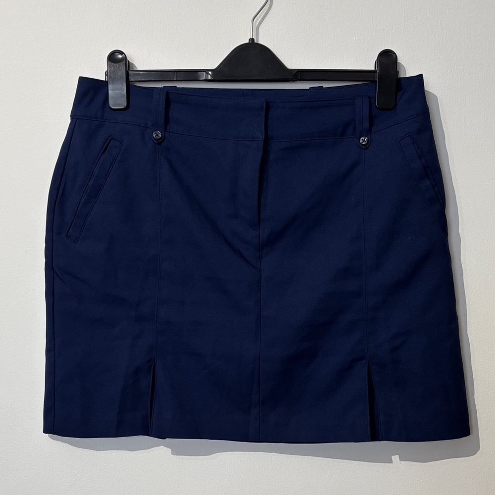 Izod Golf Navy Blue Mini Skirt with Shorts